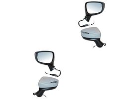 Par De Espejos Autoabatible Para Pintar Con Desempañante Con Direccional Eléctrico