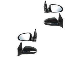 Par De Espejos Para Pintar Con Desempañante Con Direccional Eléctrico