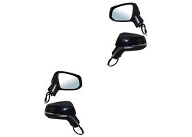 Par De Espejos Para Pintar Con Desempañante Con Direccional Eléctrico Con Sensor Punto Ciego