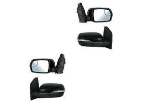 Par De Espejos Para Pintar Con Desempañante Con Direccional Con Luz Inferior Eléctrico Con Punto Ciego