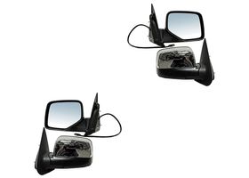 Par De Espejos Cromado Eléctrico