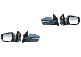 Par De Espejos Para Pintar Con Desempañante Con Direccional Eléctrico