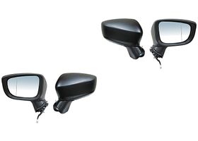 Par De Espejos Para Pintar Con Desempañante Con Direccional Eléctrico