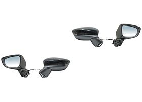 Par De Espejos Para Pintar Con Desempañante Con Direccional Eléctrico