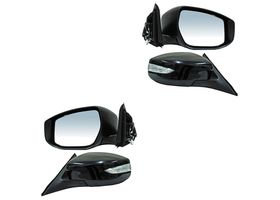 Par De Espejos Para Pintar Con Desempañante Con Direccional Eléctrico