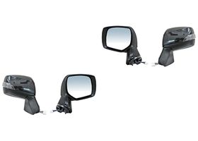 Par De Espejos Para Pintar Con Desempañante Con Direccional Eléctrico