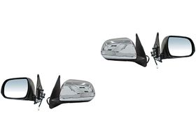 Par De Espejos Cromado Con Direccional Eléctrico