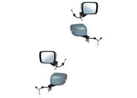 Par De Espejos Autoabatible Para Pintar Con Desempañante Con Direccional Eléctrico