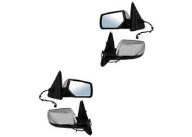 Par De Espejos Cromado Con Desempañante Eléctrico