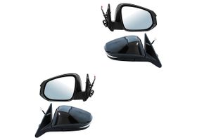 Par De Espejos Para Pintar Con Desempañante Con Direccional Eléctrico