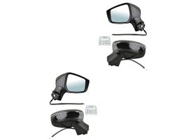 Par De Espejos Para Pintar Con Direccional Eléctrico