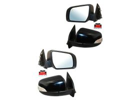 Par De Espejos Autoabatible Para Pintar Con Desempañante Con Luz Inferior Eléctrico Con Sensor Punto Ciego