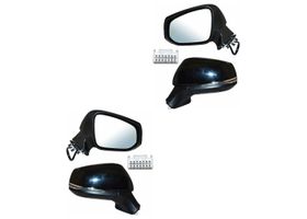 Par De Espejos Para Pintar Con Desempañante Con Direccional Eléctrico