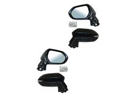 Par De Espejos Para Pintar Con Desempañante Con Direccional Eléctrico Con Sensor Punto Ciego