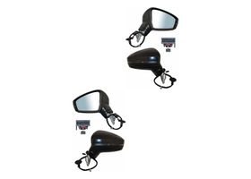 Par De Espejos Para Pintar Con Desempañante Con Direccional Eléctrico Con Sensor Punto Ciego