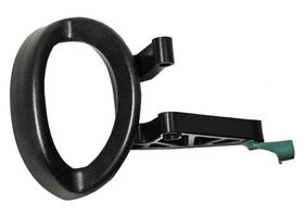 Manija Puerta Interior Delantera O Trasera Sin Base Negro Lado Pasajero