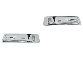 Par De Manijas Puerta Interior Delanteras Cromado