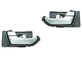 Par De Manijas Puerta Interior Delanteras O Traseras Plata