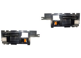 Par De Manijas Puerta Interior Delanteras Negro