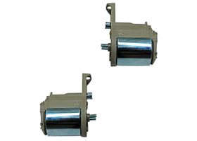 Par De Manijas Puerta Interior Delanteras Beige/Cromo