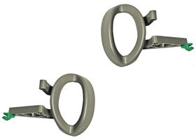 Par De Manijas Puerta Interior Delanteras O Traseras Sin Base Beige