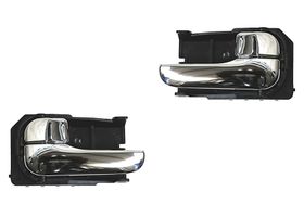 Par De Manijas Puerta Interior Delanteras O Traseras Cromado