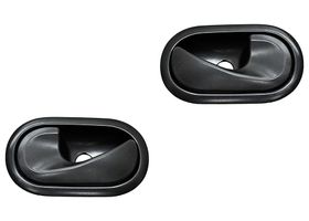 Par De Manijas Puerta Interior Delanteras O Traseras Negro