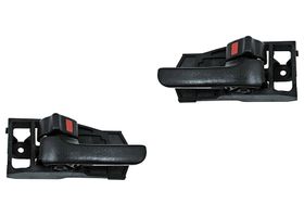 Par De Manijas Puerta Interior Delanteras O Traseras Negro