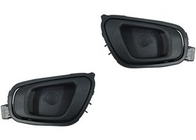 Par De Manijas Puerta Interior Traseras Negro