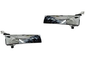 Par De Manijas De Puertas Interiores Traseras Cromado