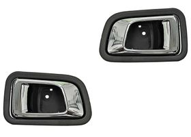 Par De Manijas Puerta Interior Traseras Gris/Cromo