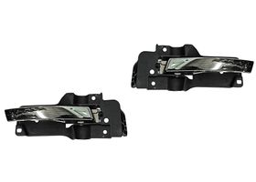 Par De Manijas De Puertas Interiores Delanteras Cromado