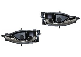 Par De Manijas De Puertas Interiores Delanteras O Traseras Cromado