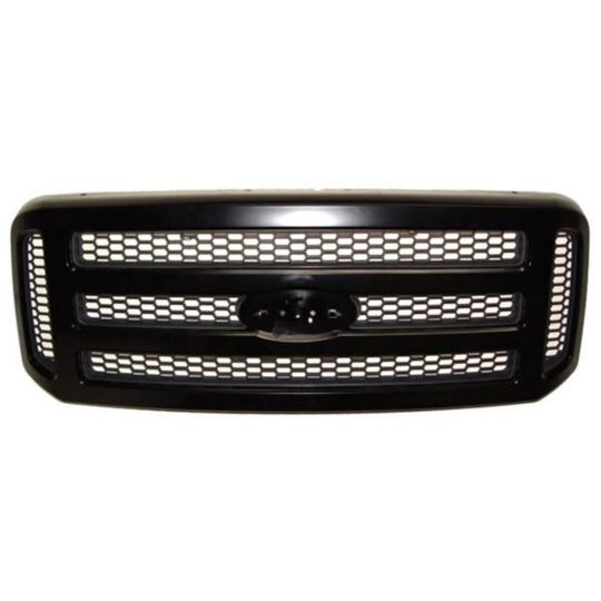 generica-parrilla-liso-negra-ford-serie-f-2005-2007-super-duty-0