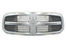 Parrilla Cromado Con Lineas