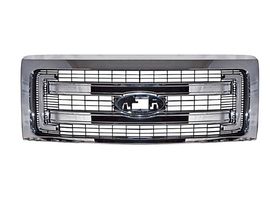 Parrilla Cromado Negra