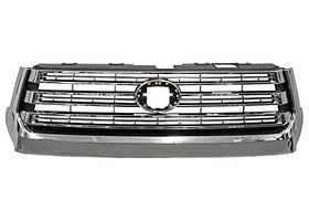 Parrilla Cromado Con Líneas