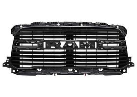 Parrilla Negra Con Líneas C/Mold Negra