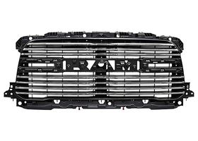 Parrilla Negra Con Líneas C/Mold Crom