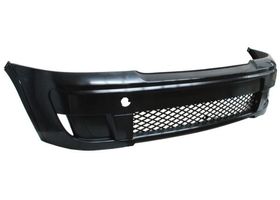 Defensa Delantera P/Pintar Sin Niebla Con Parrilla Rombos