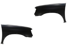 Par De Salpicaderas Con Hoyo Para Moldura Lateral