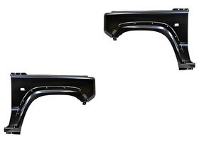 Par De Salpicaderas Con Hoyo Para Moldura