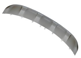 Moldura Para Defensa Delantera Plateada