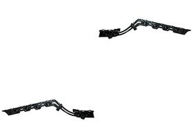 Par De Guías De Defensa Traseras