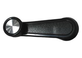 Manija Elevador Cristal Con Cromo Gris