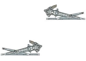 Par De Elevadores Cristal Delanteros