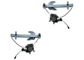 Par De Elevadores Cristal Traseros Eléctrico C/Motor