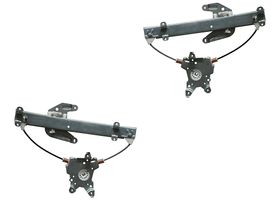 Par De Elevadores Cristal Traseros Eléctrico S/Motor