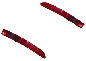 Par De Cuartos Reflejante Traseros Exteriores