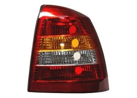 Calavera Clara Sin Arnés Ámbar/Roja/Blanca Lado Pasajero